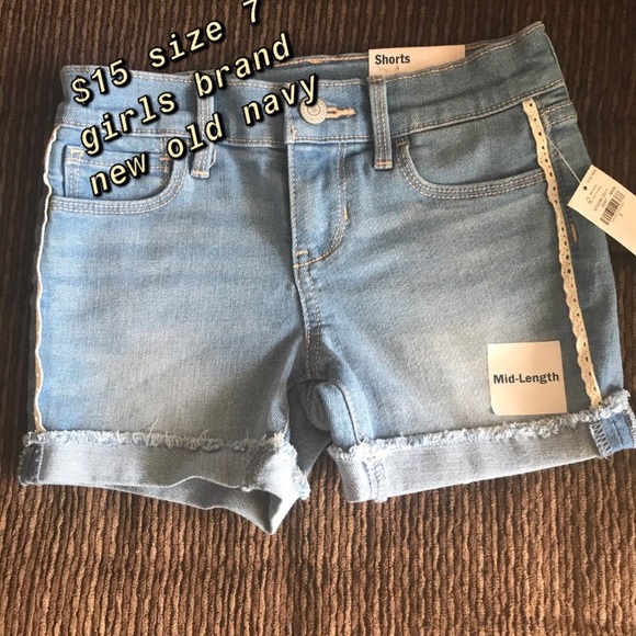 Old navy shorts size 7 Tommy Hilfiger shirts 8-10 - Picture 2 of 4